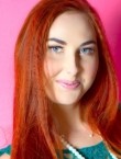 Photo of beautiful  woman   with red hair and green eyes - 21057